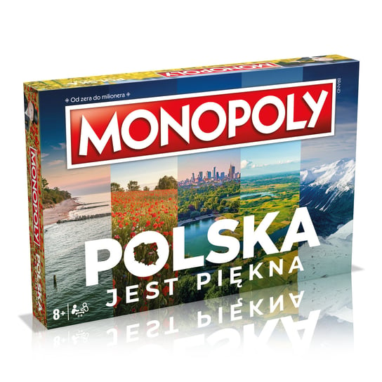 GRA PLANSZOWA MONOPOLY POLSKA JEST PIĘKNA