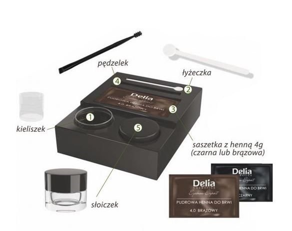 Delia Eyebrow Expert Henna