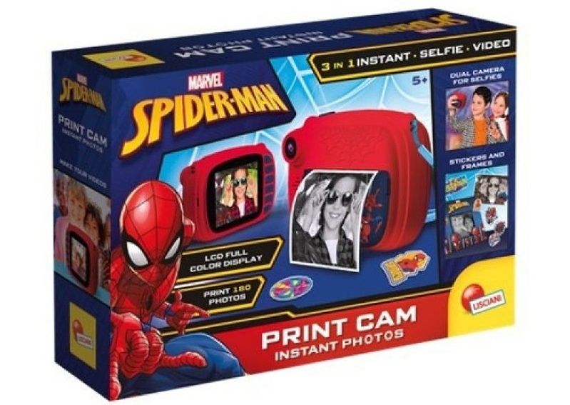 Lisciani Aparat Natychmiastowy Spiderman Print Cam -1