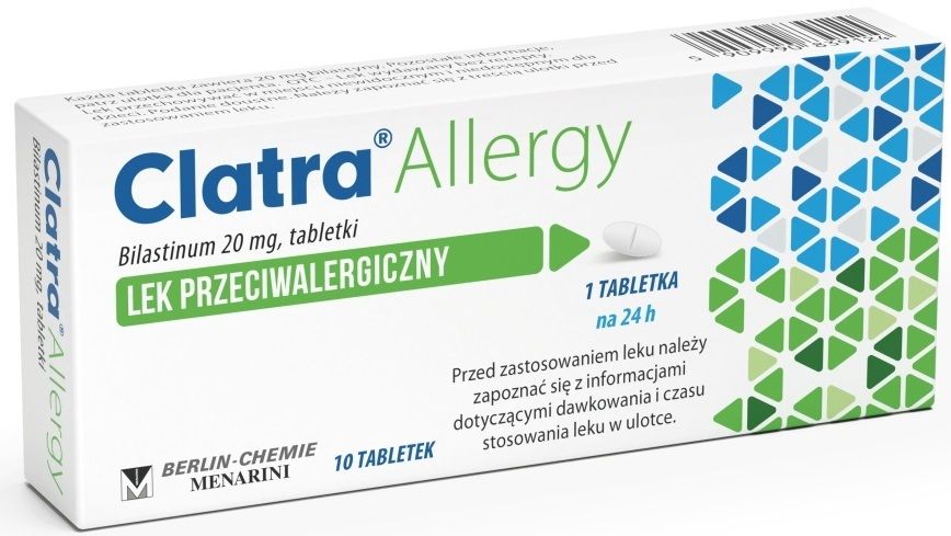 Clatra Allergy 20mg 10tabl. -1