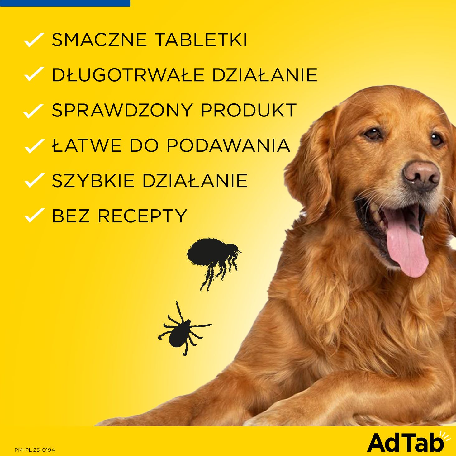 Elanco AdTab Dog 5,5-11kg - wyróżniki
