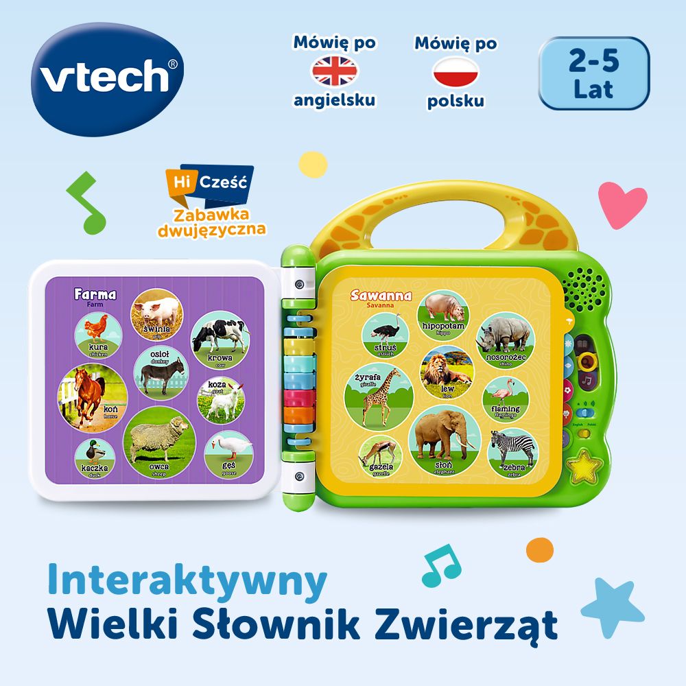 Wielki Słownik Zwierząt od VTech - 1