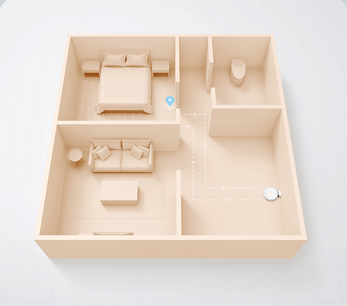 Xiaomi Mi Robot Vacuum Mop 2 Pro wydajne mapowanie