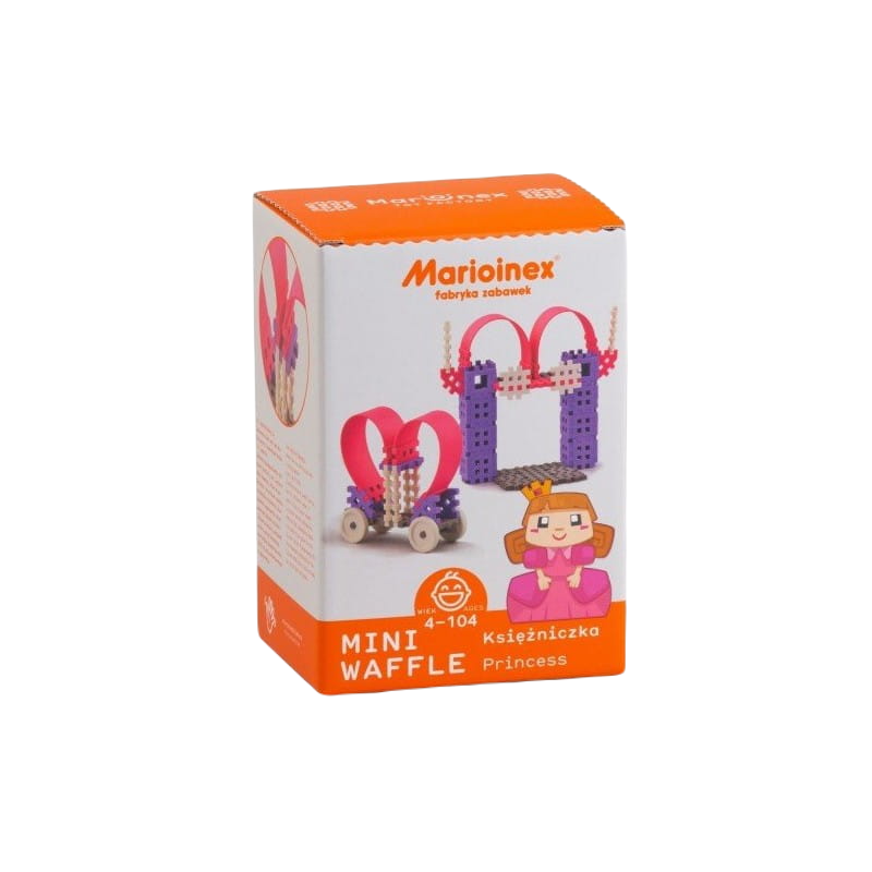Marioinex Mini Waffle Księżniczka Średni 65El. 902493_1