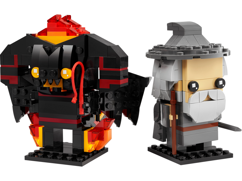 LEGO BrickHeadz 40631 Gandalf Szary i Balrog