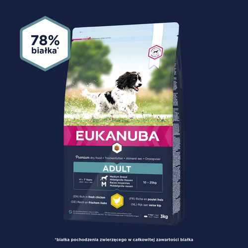 EUKANUBA sucha karma dla dorosłych psów