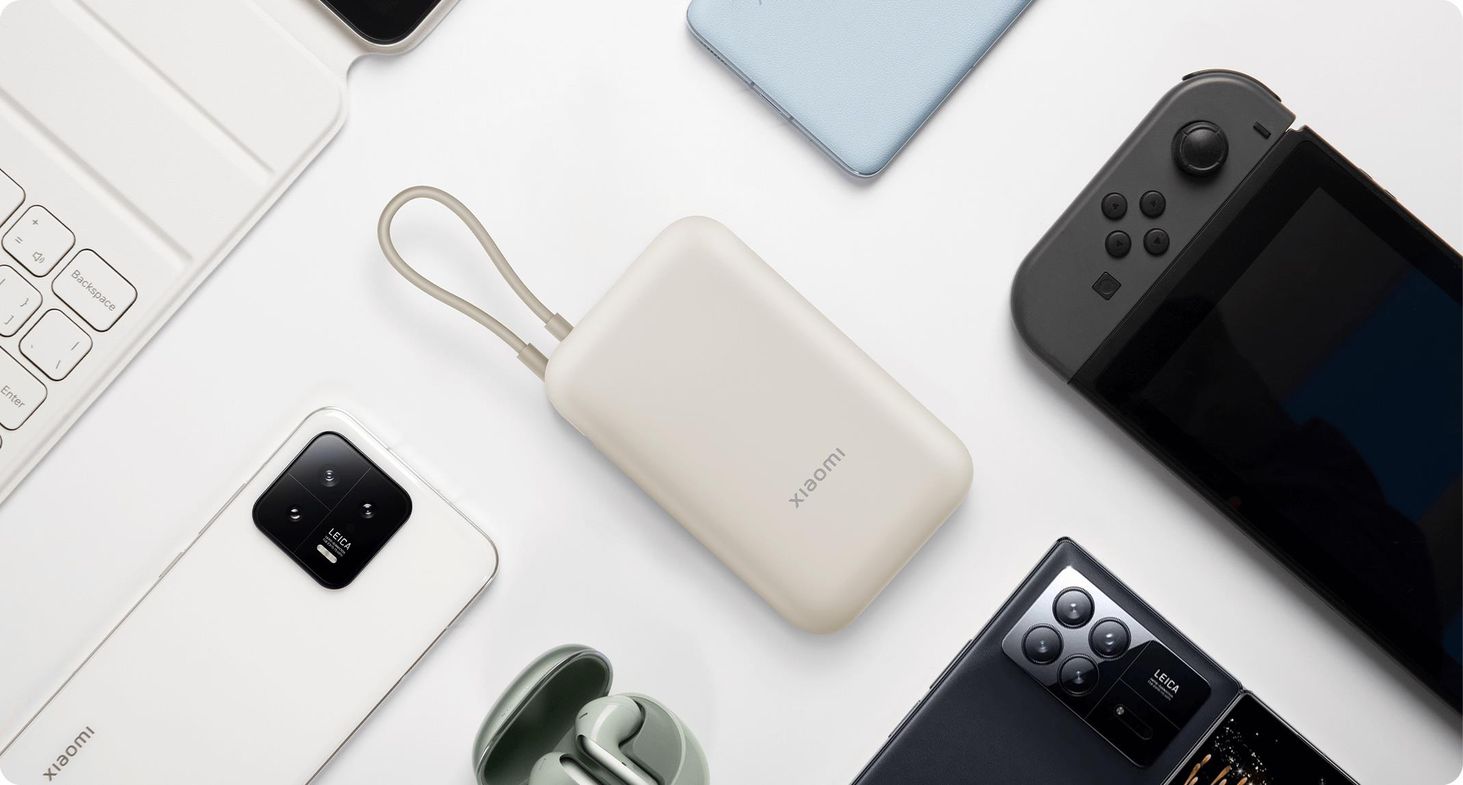 Xiaomi Power Bank 10000mAh (Integrated Cable) (9)