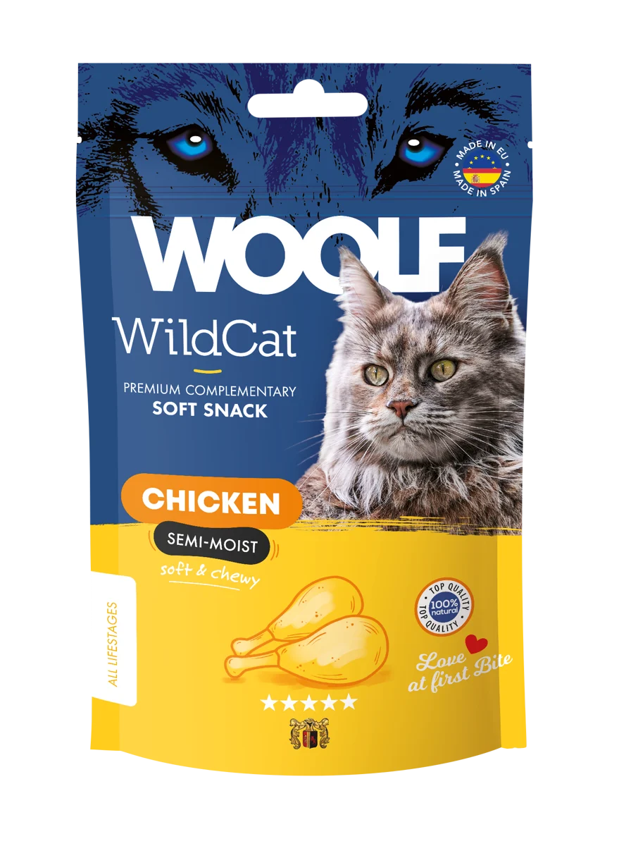 Woolf WildCat Soft Snack Chicken