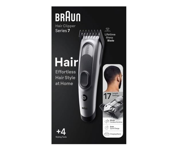 Braun HC7390 Black /Grey zdj produktu 3