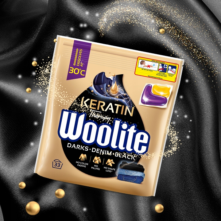 Woolite Mix Colors z keratyną Kapsułki