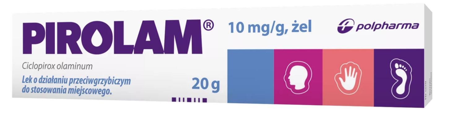 Polpharma Pirolam 1% żel 20g- produkt
