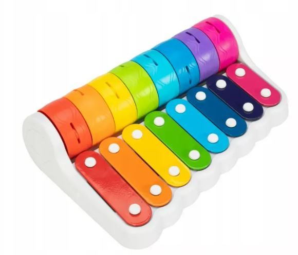 Fat Brain Toys Cymbałki Dzwonki Rock N'Roller Piano