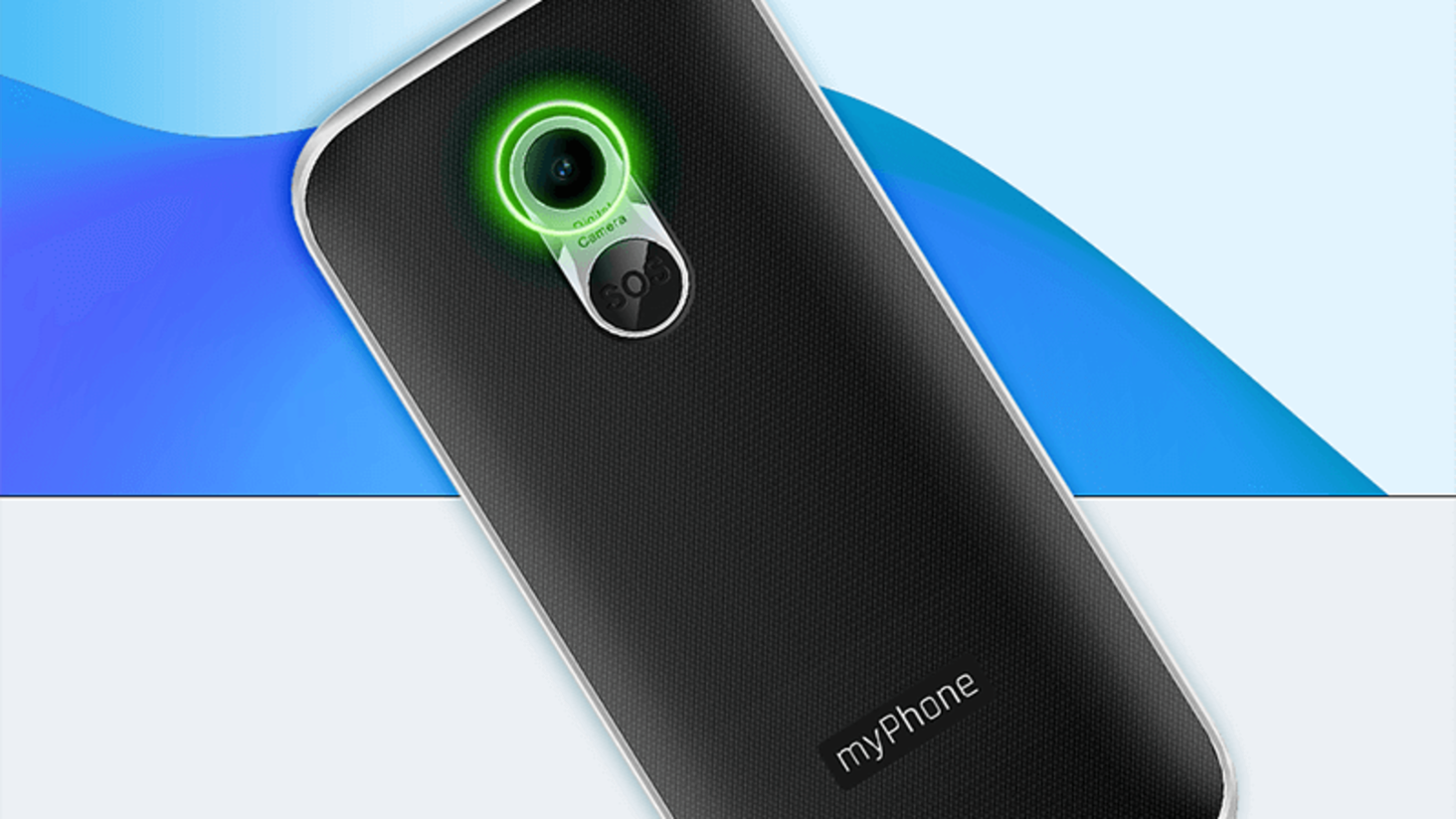 myPhone Halo A LTE 128 GB Czarny Ikona Aparat