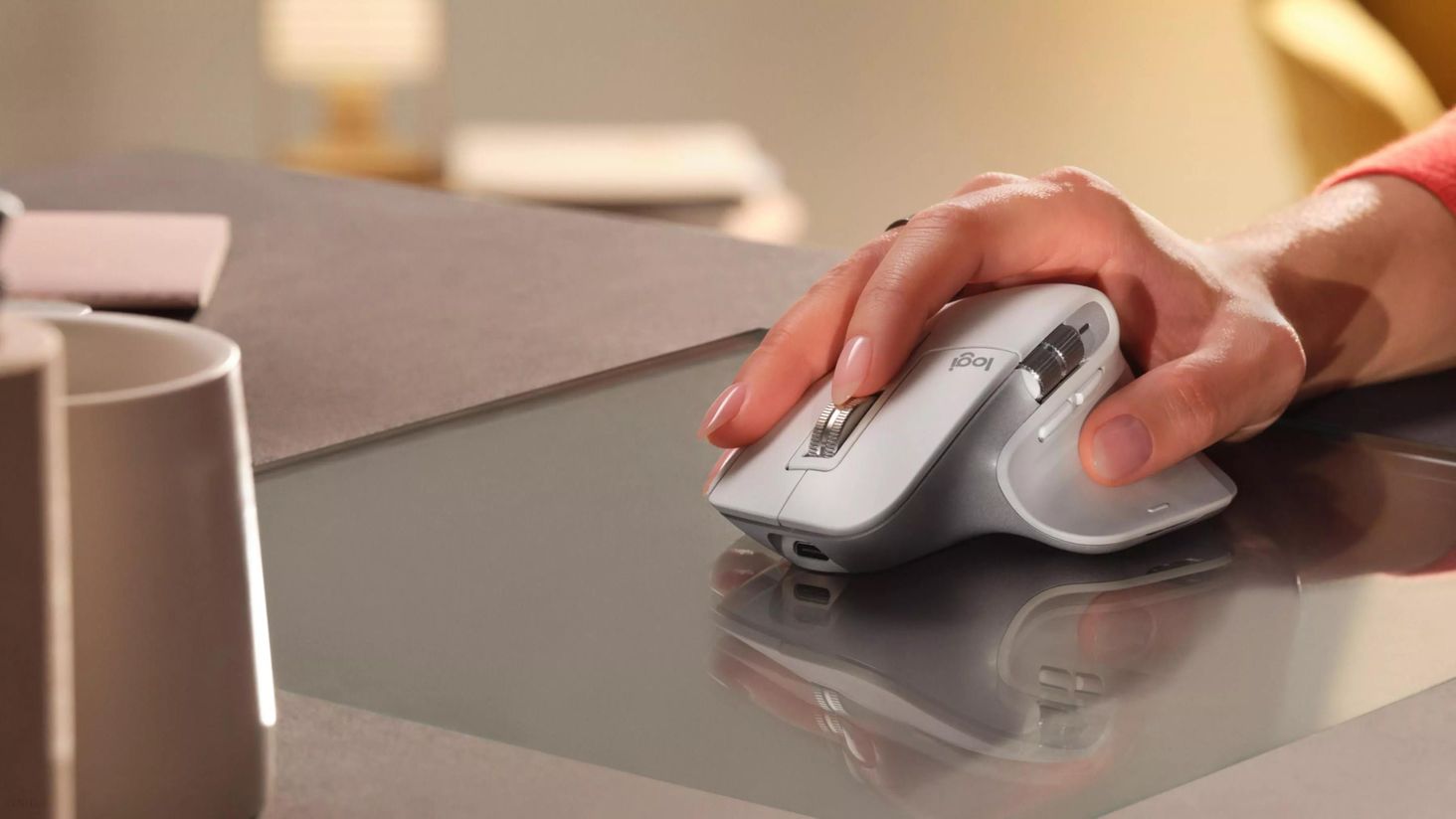 Logitech MX Master 3S Biała - 4