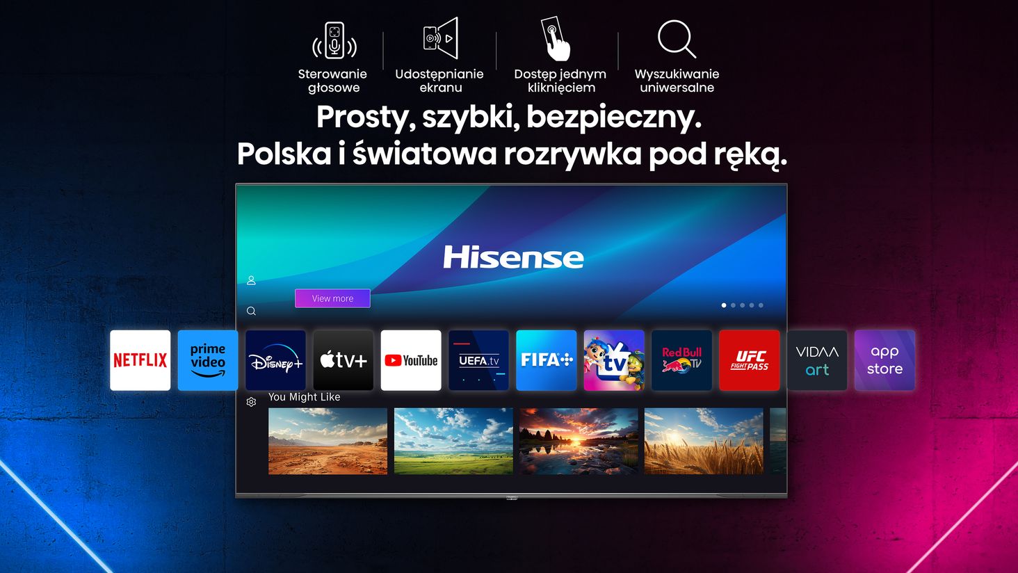 Hisense VIDAA-SMART-TV