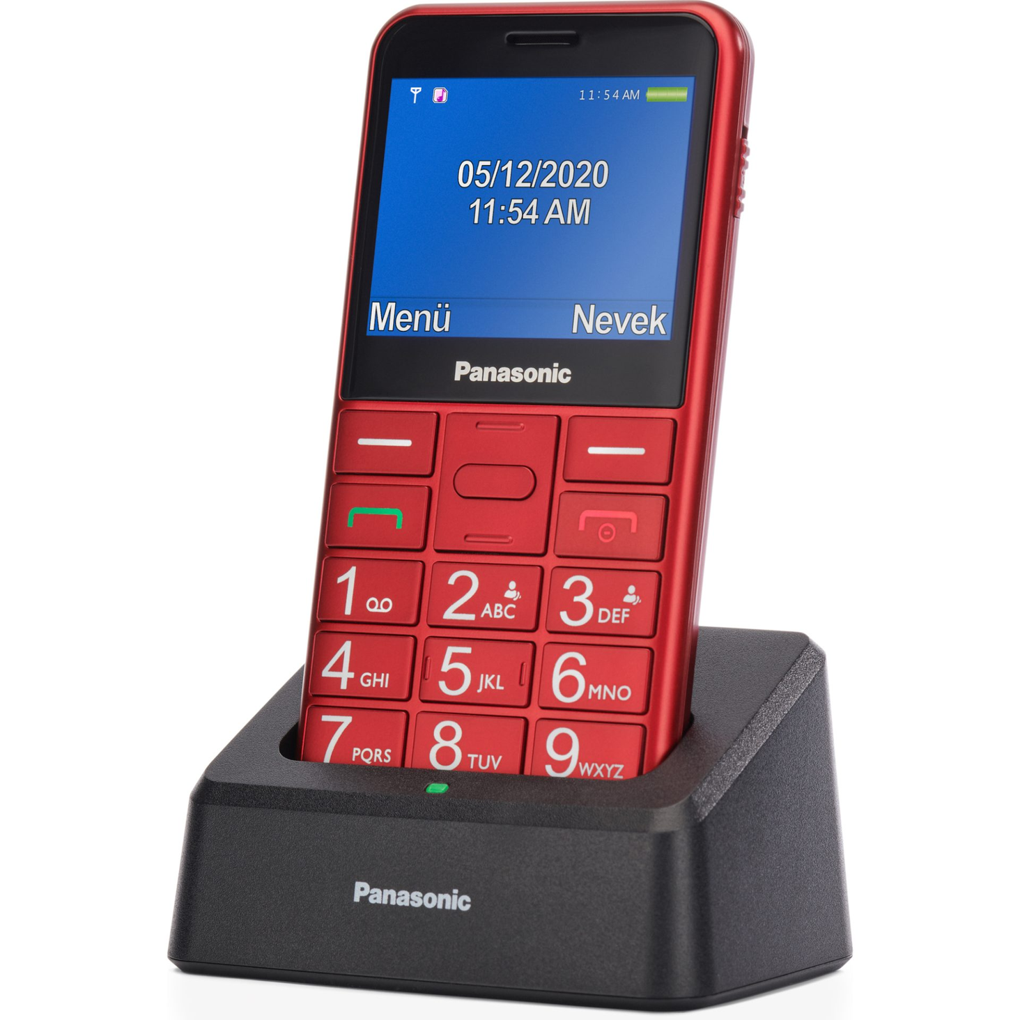 PANASONIC KX-TU155 Czerwony_stacja dokująca