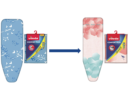 Vileda Comfort Plus - kolorystyka