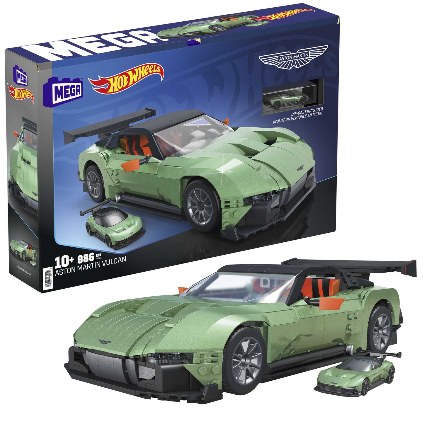 MEGA™ Hot Wheels® Audi RS6 GTO Wyścigówka + figurka 2