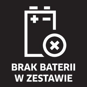 Karcher brak baterii w zestawie