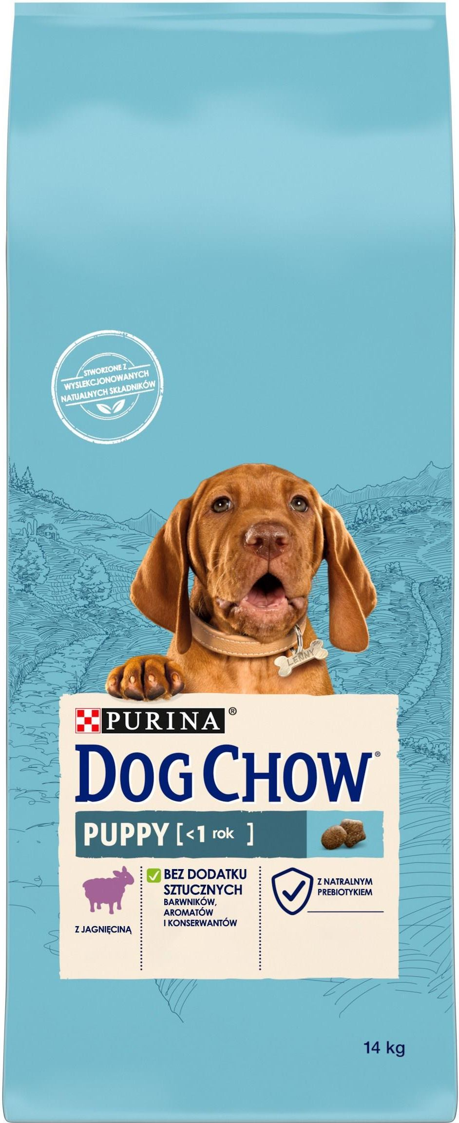 Purina Dog Chow Puppy Jagnięcina opakowanie