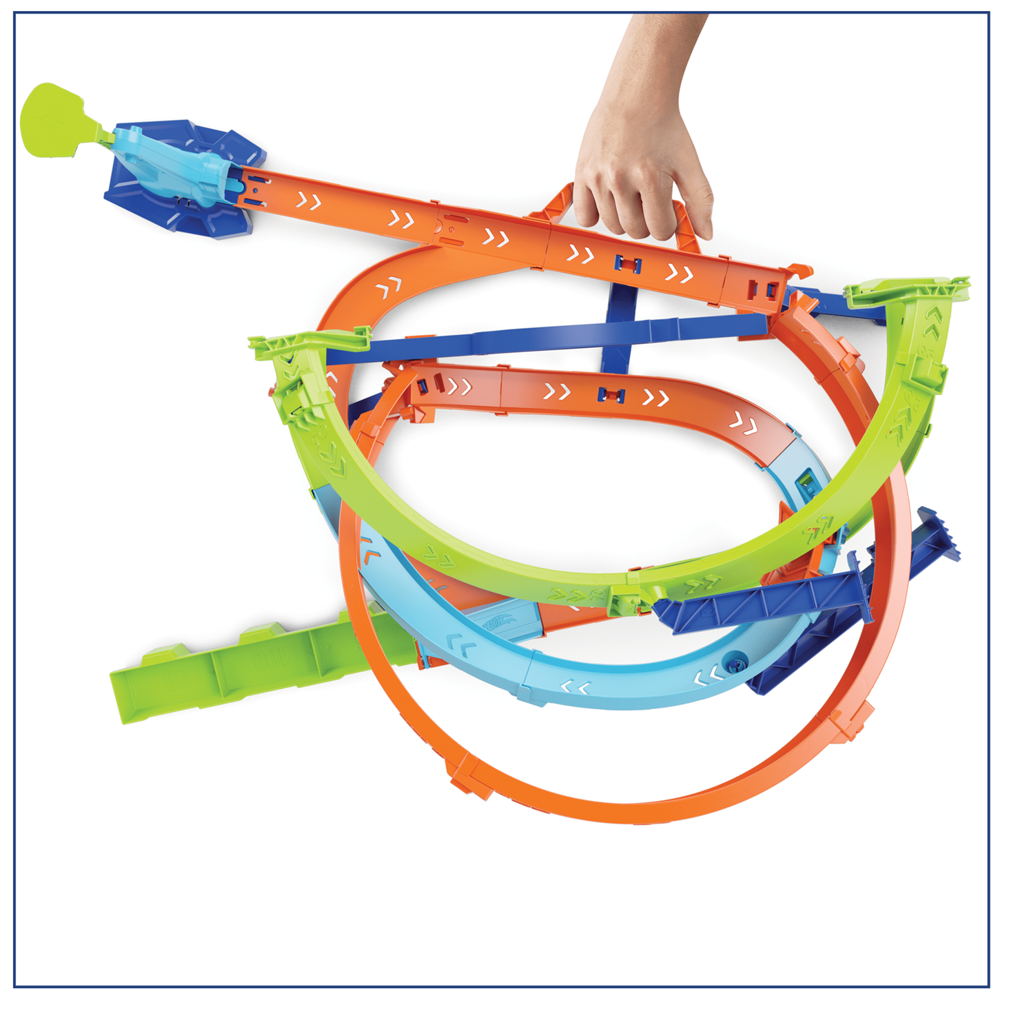 Hot Wheels Action Zakręcone tornado Zestaw do zabawy 8
