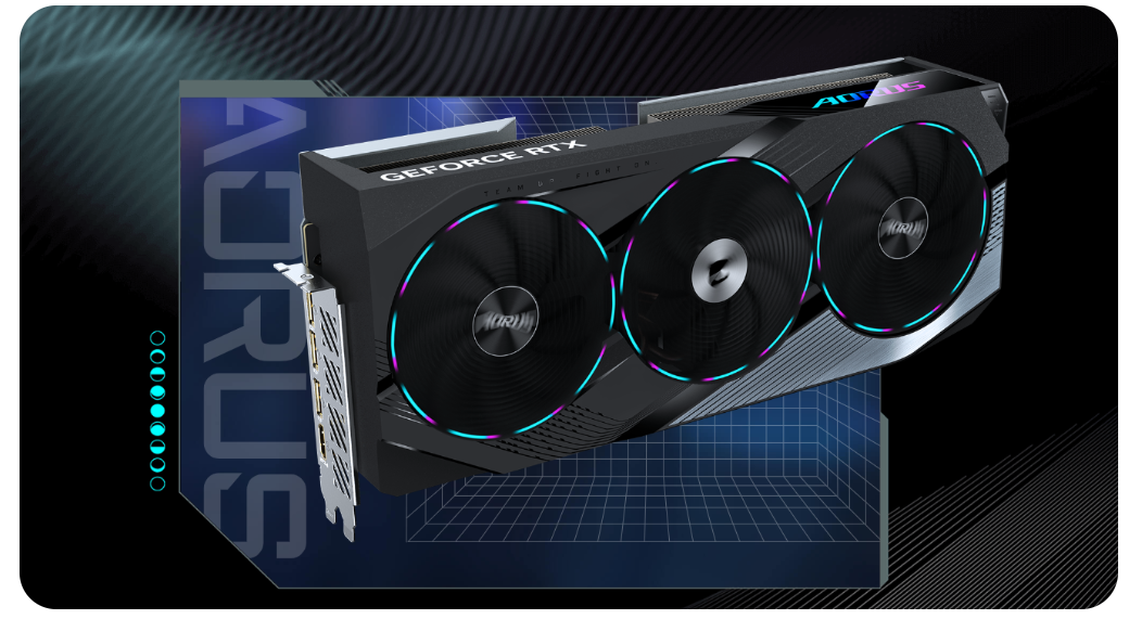 Gigabyte Aorus GeForce RTX 4070 Ti Elite 12GB GDDR6X