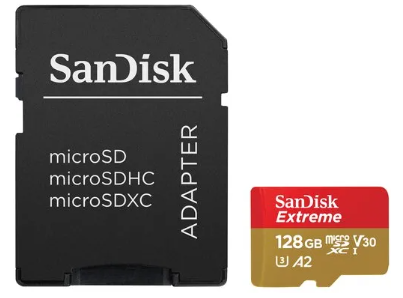 SanDisk microSDXC Extreme 128GB 190/90 MB/s - 2