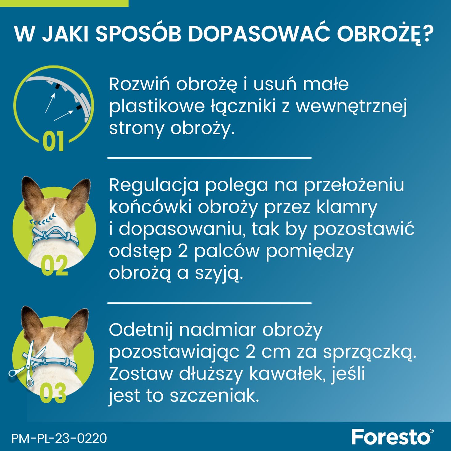 FORESTO dla małych psów i kotów poniżej 8kg - grafika 4