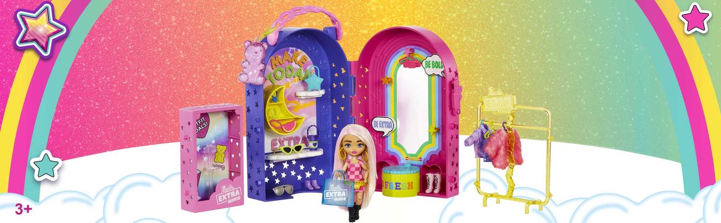 Barbie® Extra Minis Lalka i butik Zestaw z akcesoriami - 2