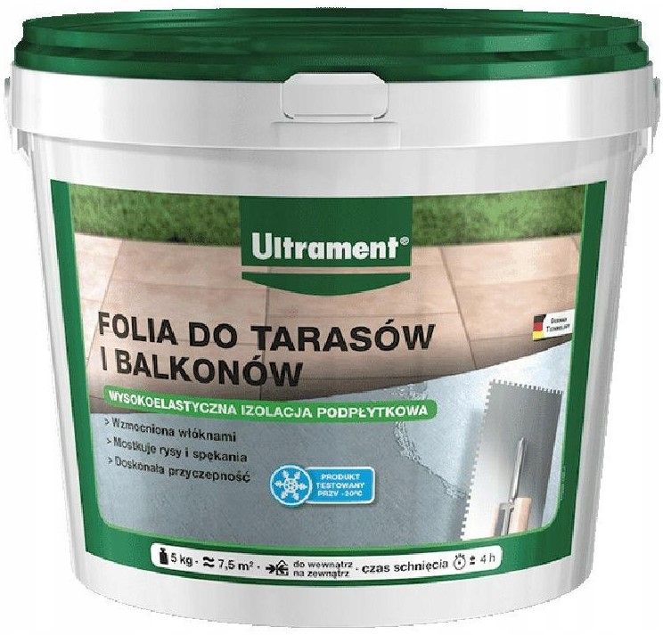Ultrament Folia do tarasów i balkonów 5kg - 1
