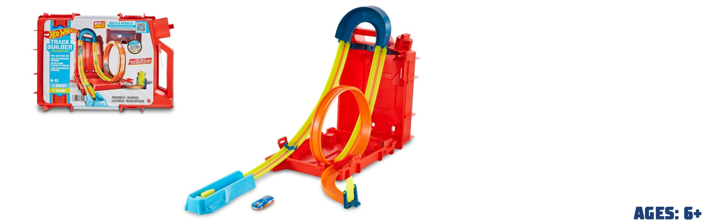Hot Wheels Kanister kaskaderskie pudełko HDX78
