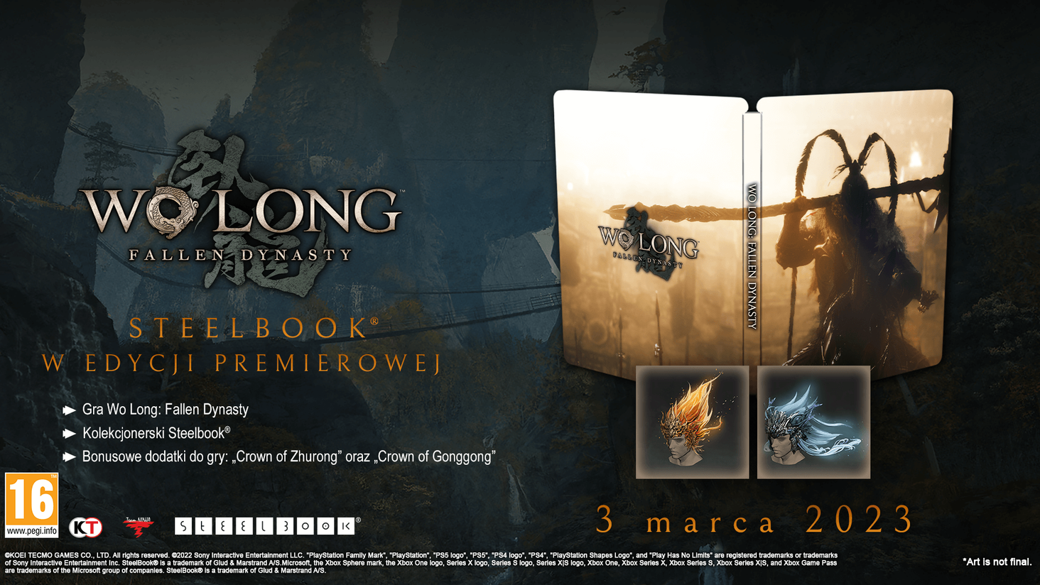 Wo Long Fallen Dynasty Edycja Steelbook