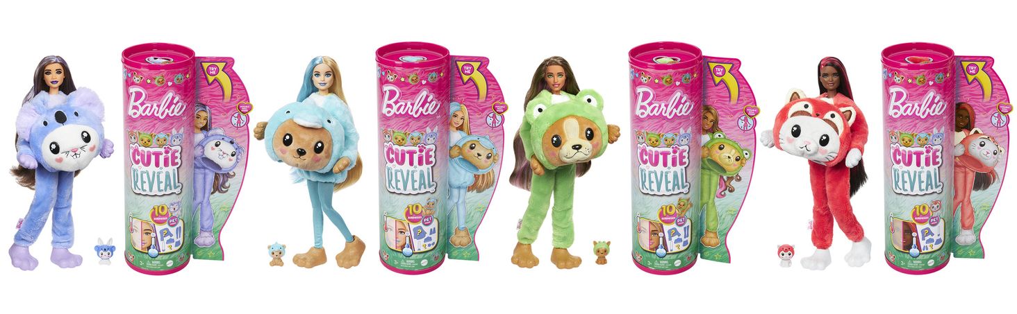 Barbie® Cutie Reveal™ z serii Słodkie stylizacje 6
