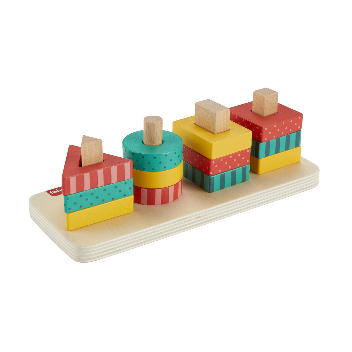 Drewniany sorter kształtów Fisher-Price