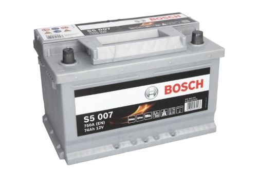 Bosch S5 007 74Ah 750A P+ zdj produktu 2