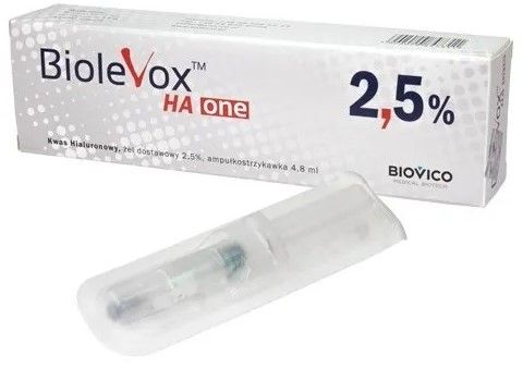 Biolevox HA one 2,5% x 1 ampułkostrzykawka 4,8ml - 2