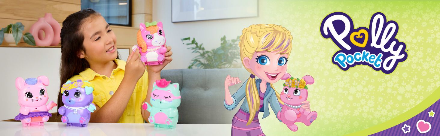 POLLY POCKET Króliczkowa herbatka Zestaw kompaktowy 2