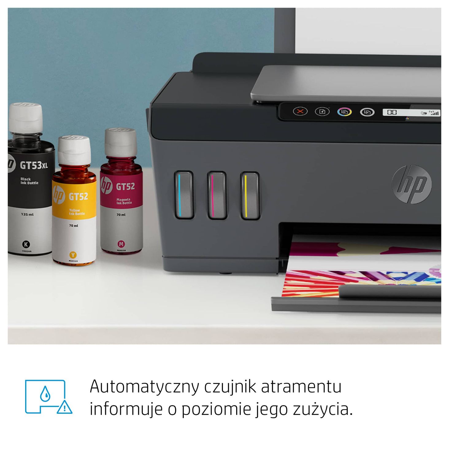 Automatyczny czujnik atramentu