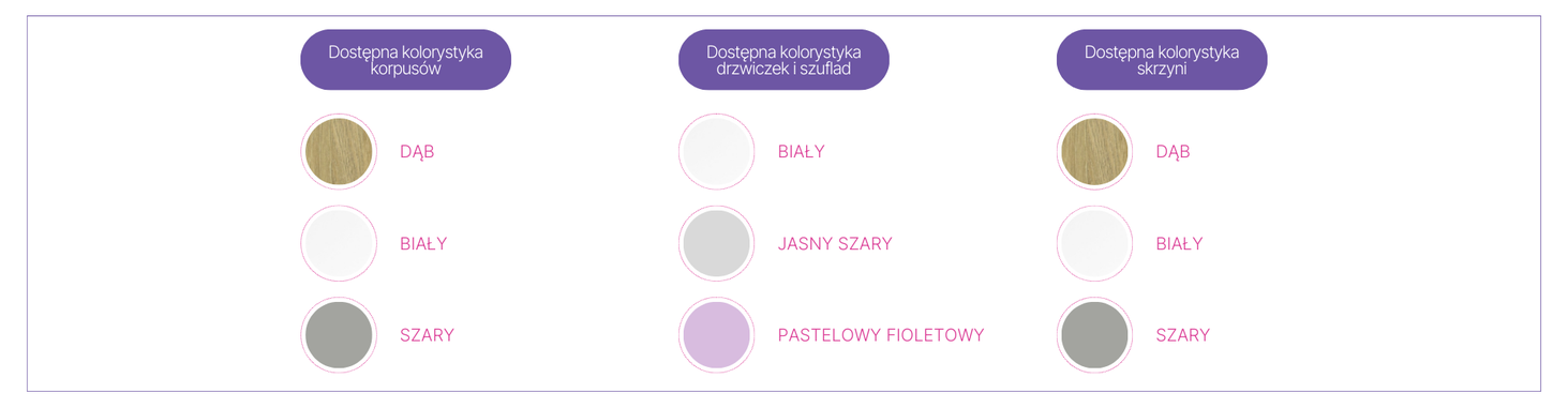 entelo meble kolorystyka