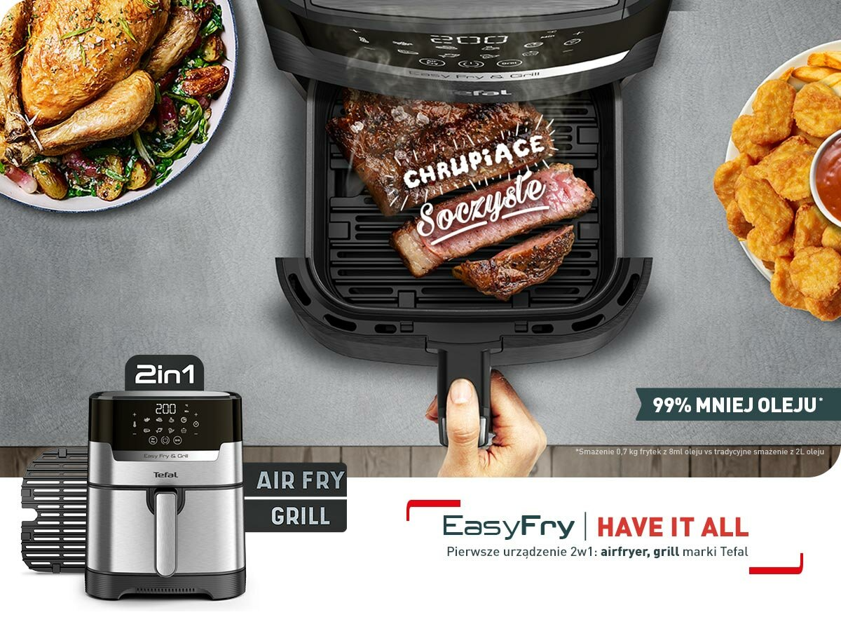 Tefal Easy Fry&Grill Deluxe EY505D15