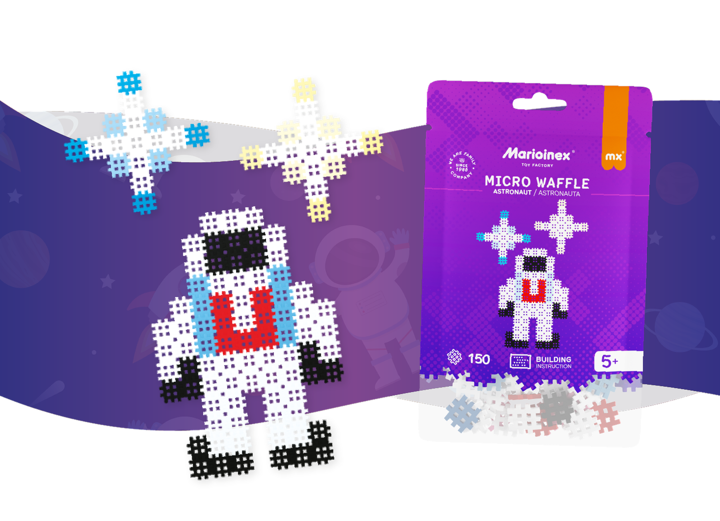 Marioinex Micro Waffle Astronauta_2