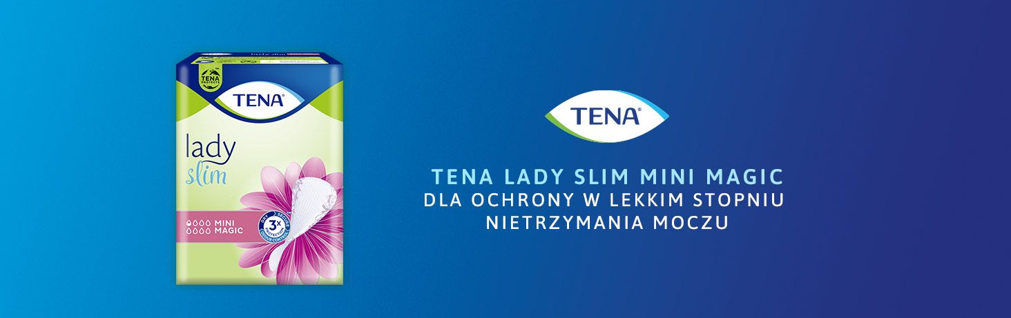 TENA Lady slim mini magic banner