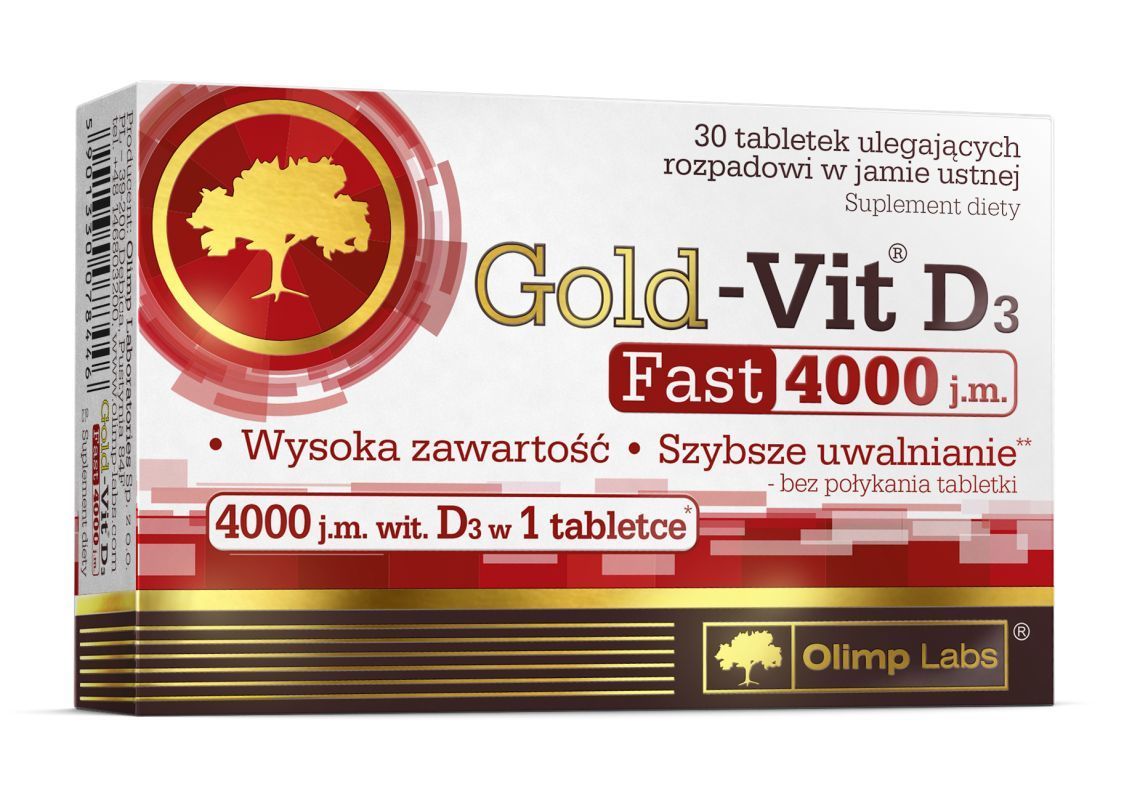 Olimp Gold-Vit D3 4000 Fast 30 Tabl.