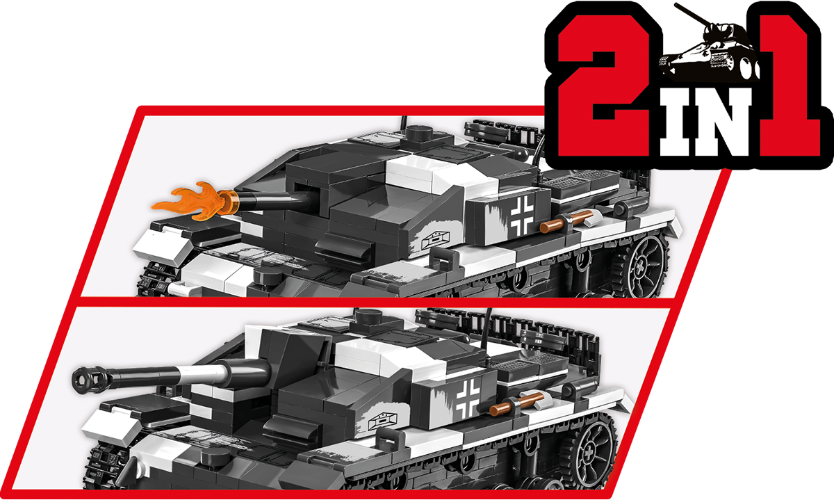 2286 Stug III Ausf. F-8 and Flammpanzer skala 1