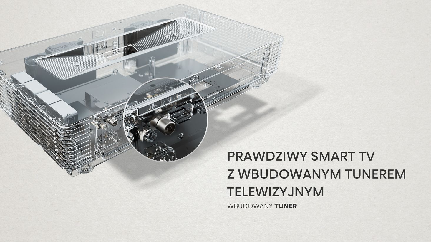 Hisense wbdowany tuner