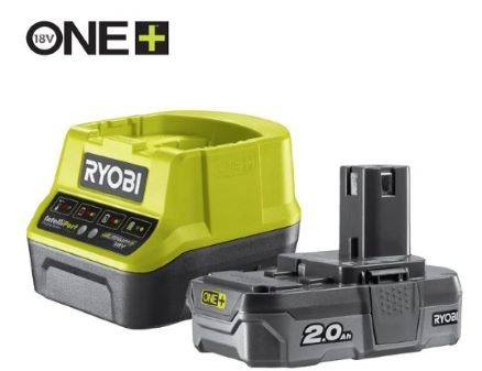 RYOBI Akumulator 18 V i ładowarka RC18120-120 funkcje