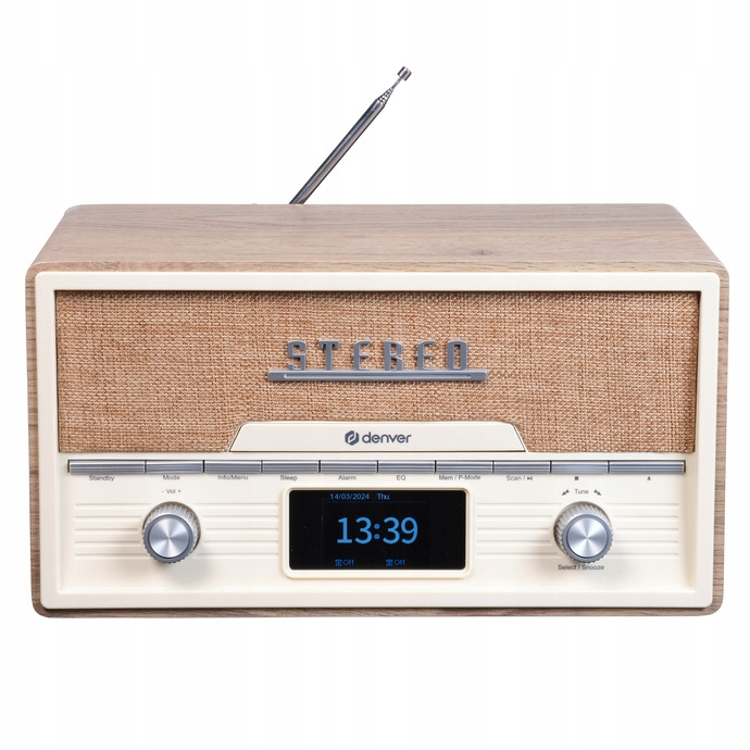 Denver MDA-525LW light wood