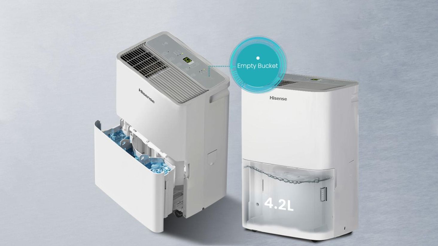 Hisense Osuszanie 16 l dziennie