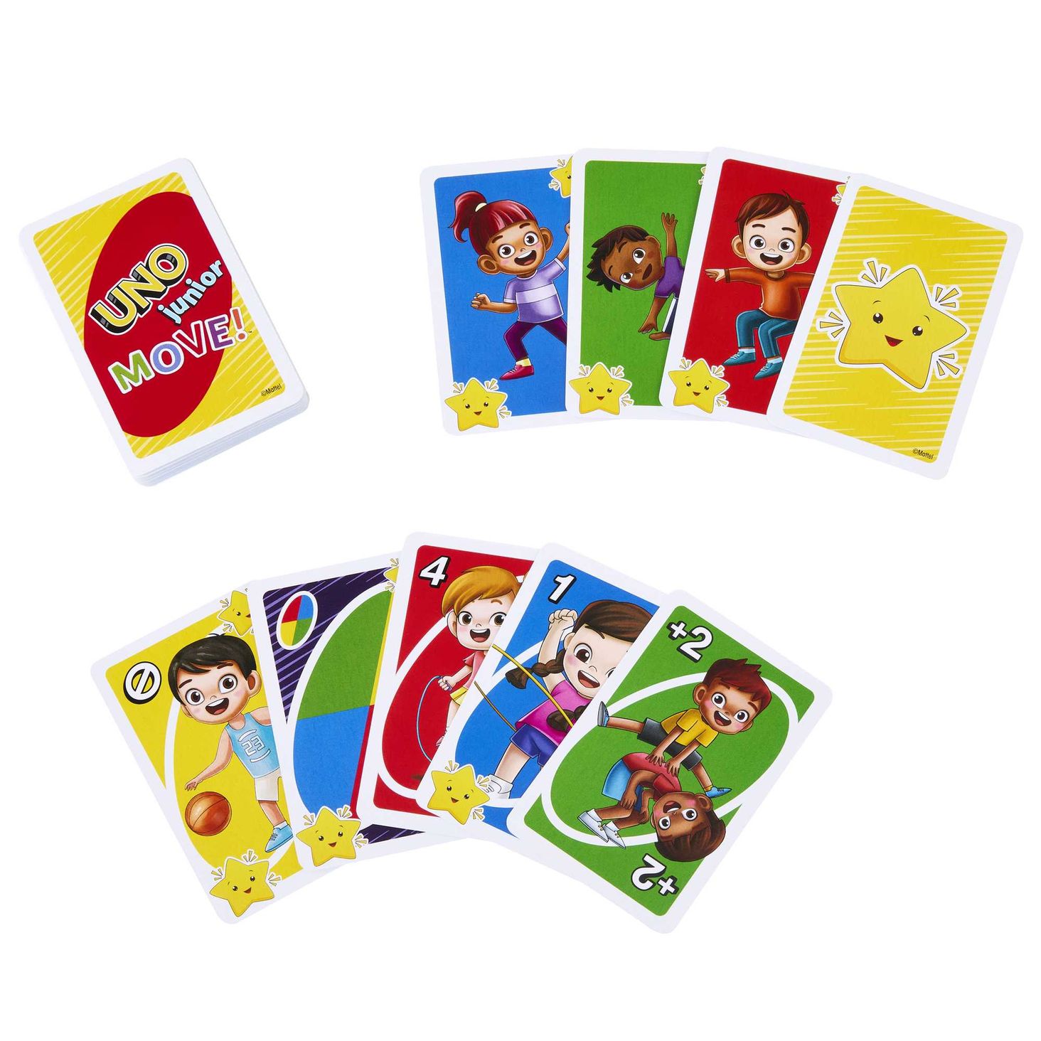 Mattel uno rozłożone