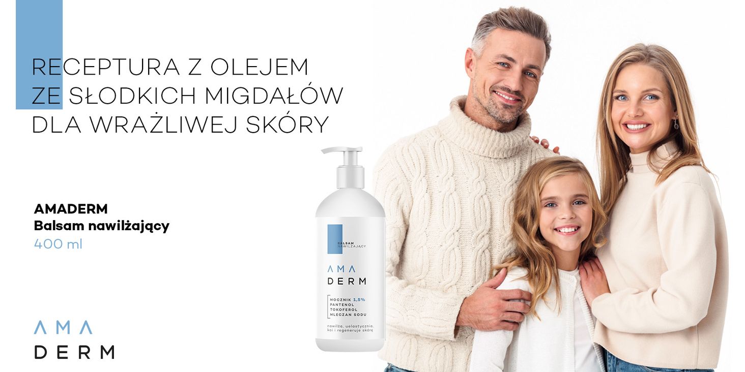 Dermokosmetyk Amaderm Balsam nawilżający 400 ml Opinie i ceny na Ceneo pl